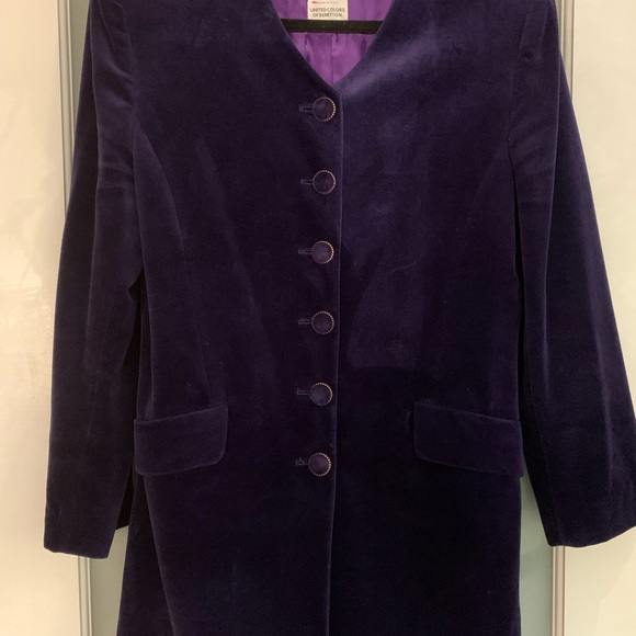 Vintage Velvet Blazer - Picture 2 of 8